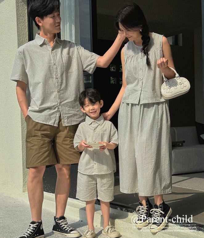 2024新品★子供服&親子服　シャツ&セット&ズボン★80-140cm★