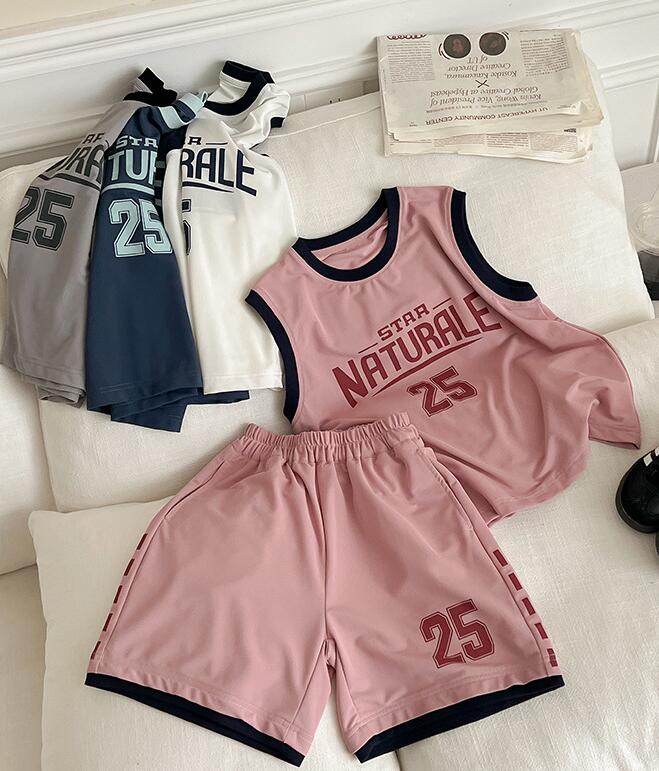 2024夏★子供服　トップス+ズボン　セット★90-150cm★4色