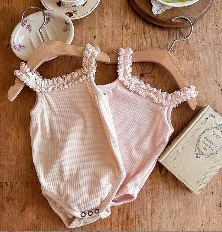 2024★夏新作★韓国風ベビー服★ロンパース★2色66-90CM