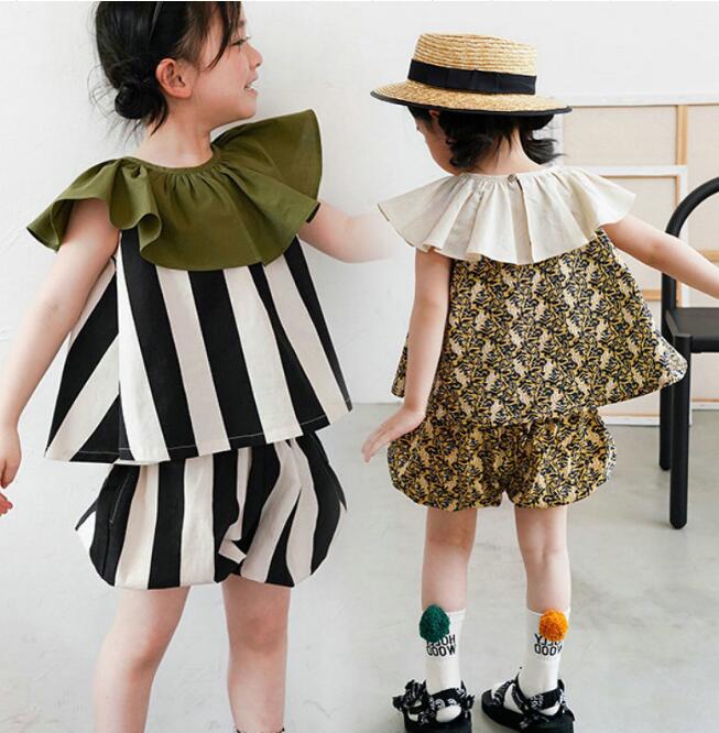 2024新品★子供服　トップス+ズボン　セット★タグ7-15★2色