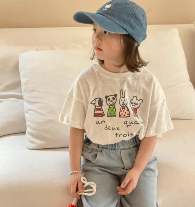 2024夏新品★子供服　トップス★90-140cm★2色
