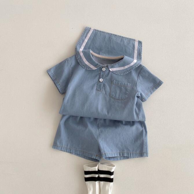 2024夏新品★子供服　トップス+ズボン　セット★80-130cm★