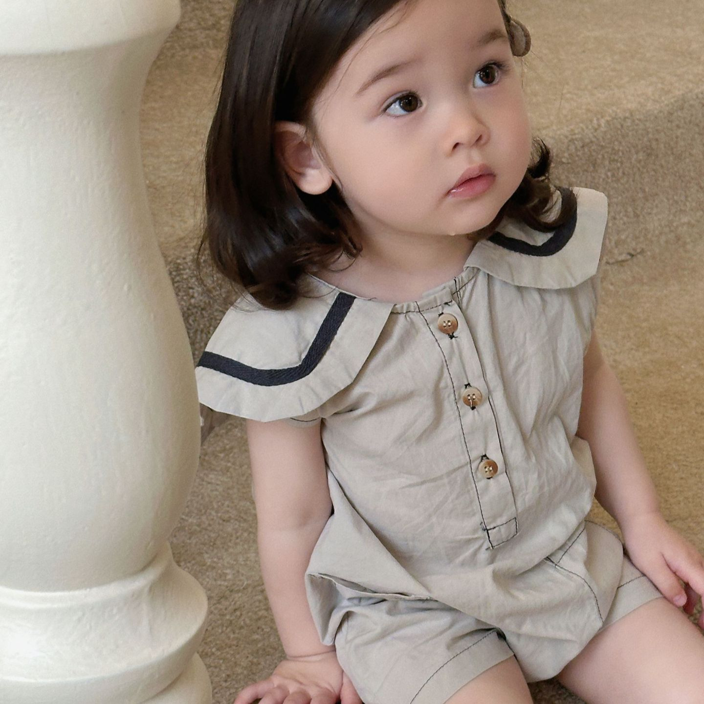 2024★夏新作★韓国風ベビー服★ロンパース★2色66-100CM