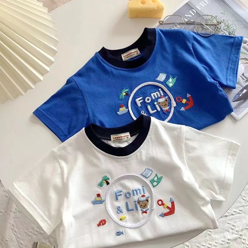 「2024」子供服★トップス★Tシャツ★韓国風子供服★2色★90cm〜130cm