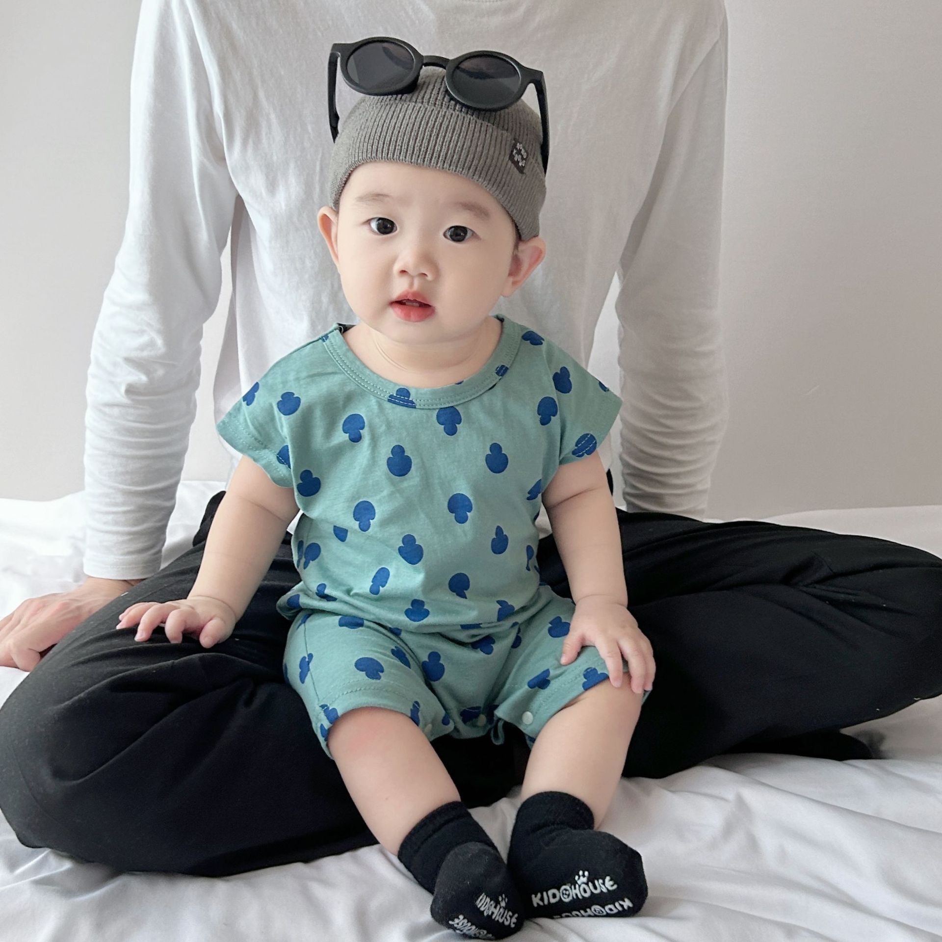 2024★夏新作★韓国風ベビー服★ロンパース★66〜90