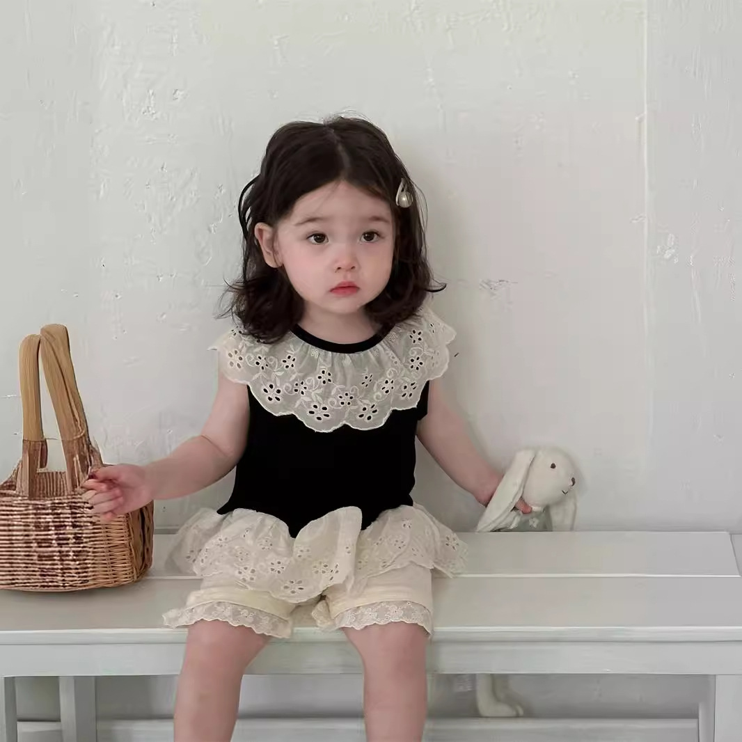 2024★夏新作★韓国風ベビー服★トップス★ズボン★73cm〜100cm 2色