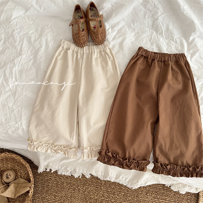 2024秋新入荷★子供服　ズボン★80cm〜130cm 2色