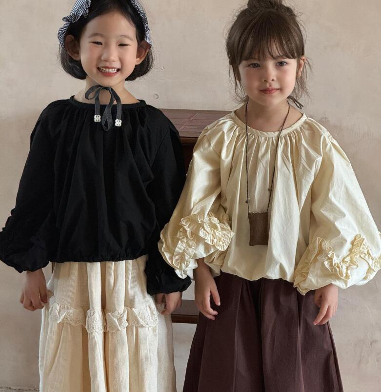 2024秋新入荷J★子供服　トップス★90cm〜140cm 2色