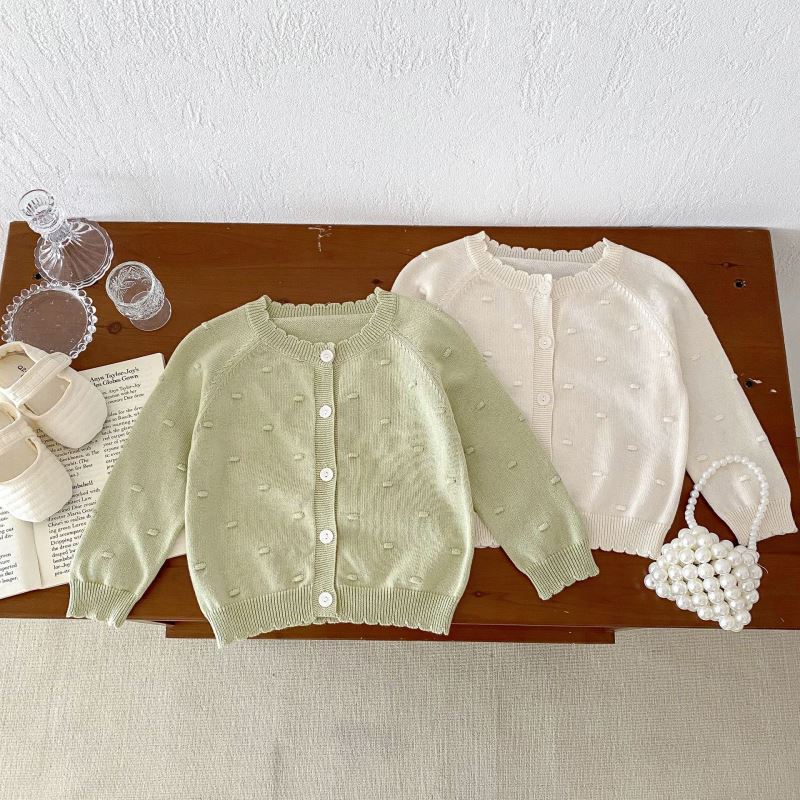 「2024」子供服★トップス★カーディガン★韓国風子供服★2色66cm〜100cm