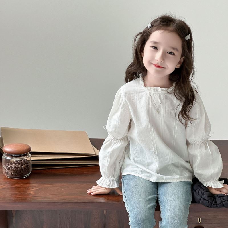 「2024」子供服★トップス★長袖シャツ★韓国風子供服★2色90cm〜150cm