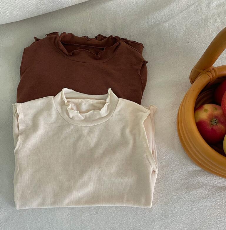 2024秋新作ZL★子供服　トップス★100cm〜150cm 2色