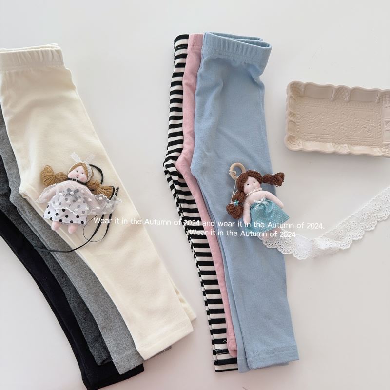 2024秋新作TQ★子供服　レギンス　ズボン★90cm〜150cm 7色