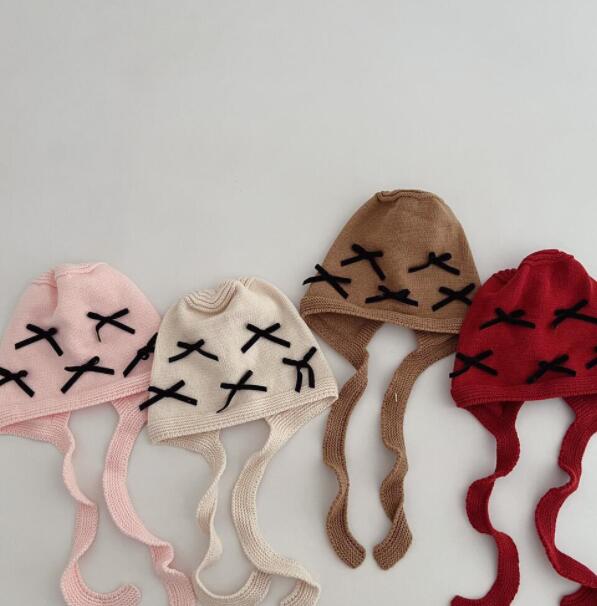 「2024」子供用★帽子★ニット帽子★キッズ★4色