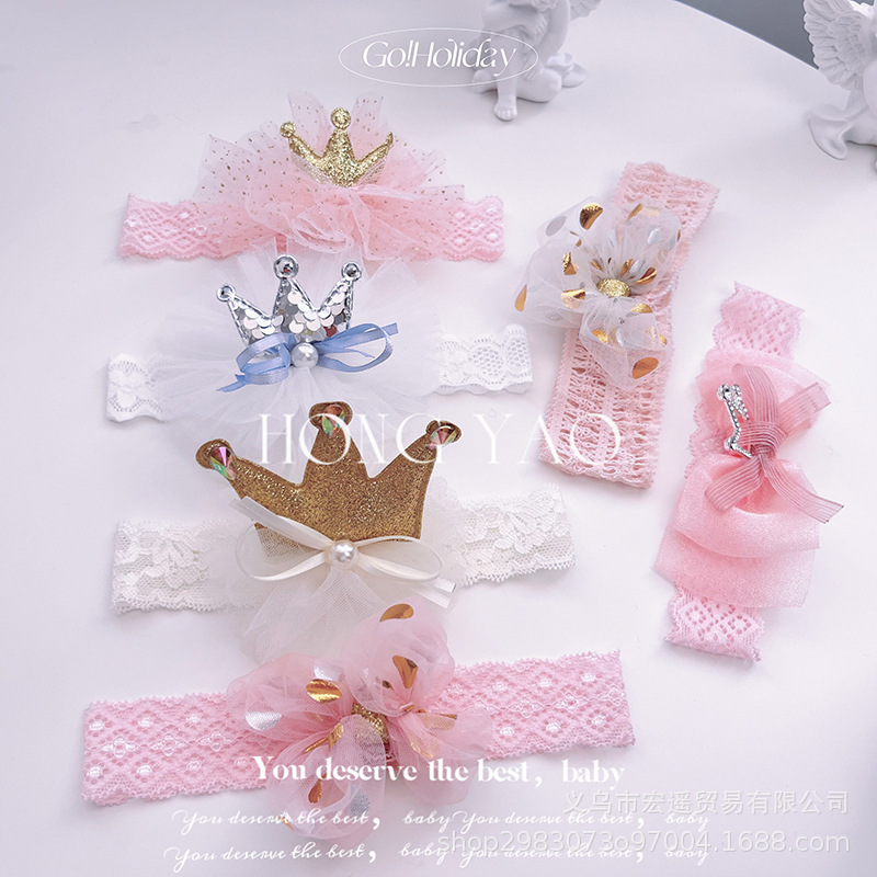 ベビー用★ヘアバンド★髪飾り★子供用★ヘアアクセサリー★可愛い★7色