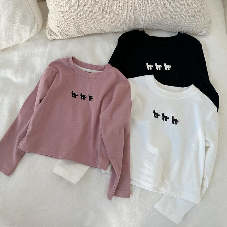 2024秋新作★子供服　トップス★90cm〜150cm 3色