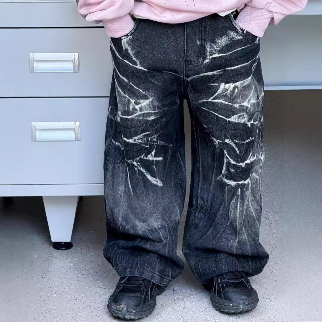 「2024」子供服★ズボン★ボトムス★ジーンズ★韓国風子供服★90cm〜140cm