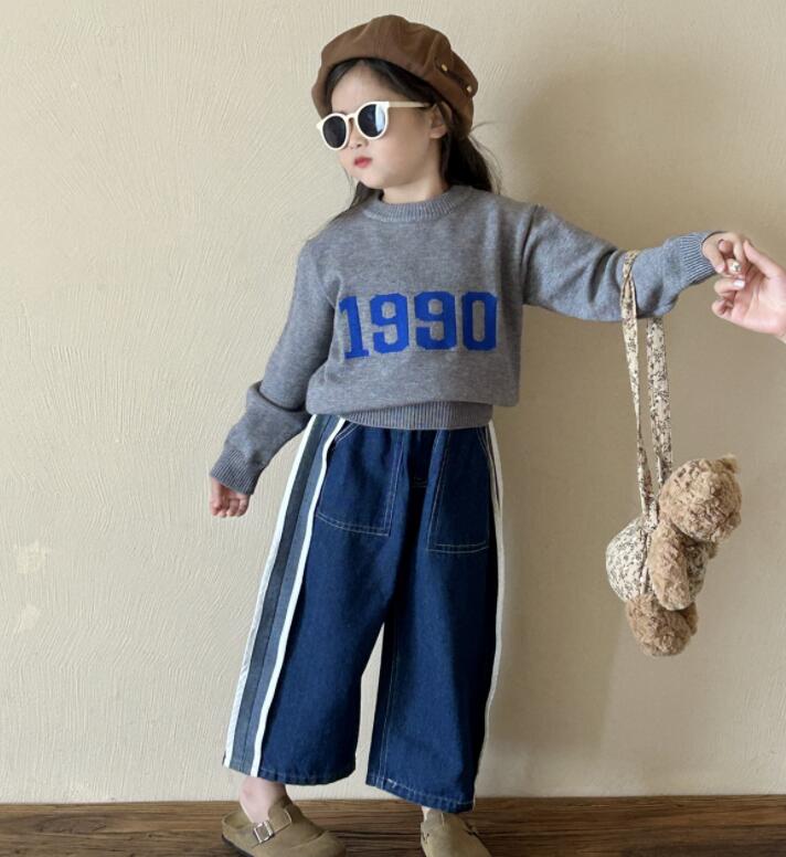 2024秋新★子供服　セーター&ズボン分けて販売★90-140cm★