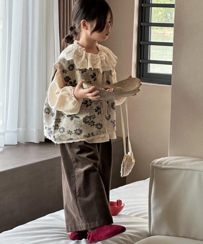 2024秋新作★子供服　トップス&ベスト&ズボン分けて★90cm〜140cm