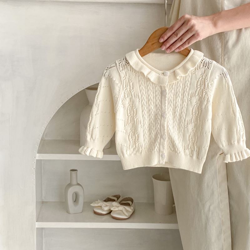 2024秋新品★子供服 　ベビーカーディガン★66cm〜100cm