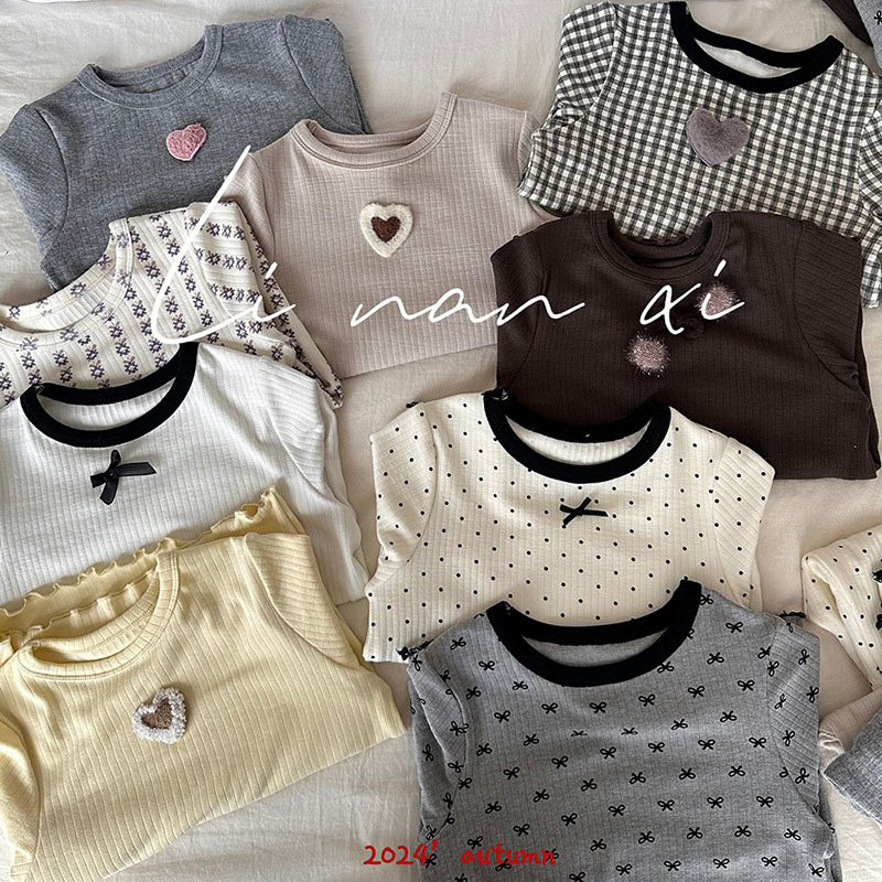 2024秋新品★子供服　部屋着セット　セットアップ★90cm〜160cm 11色