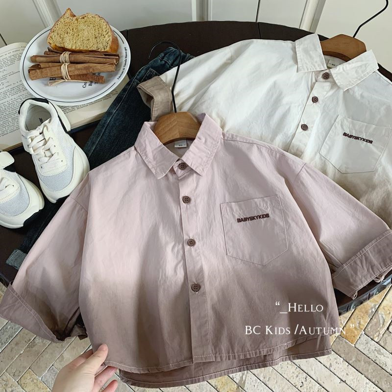 「2024」子供服★トップス★ワイシャツ★韓国風子供服★2色90cm〜140cm