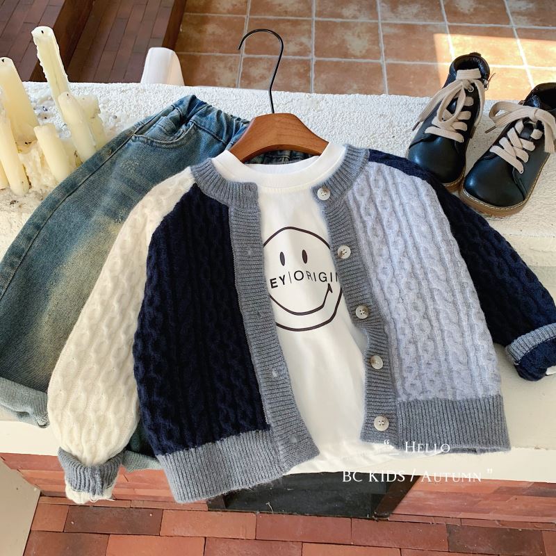 「2024」子供服★トップス★ニット★セーター★韓国風子供服★90cm〜140cm