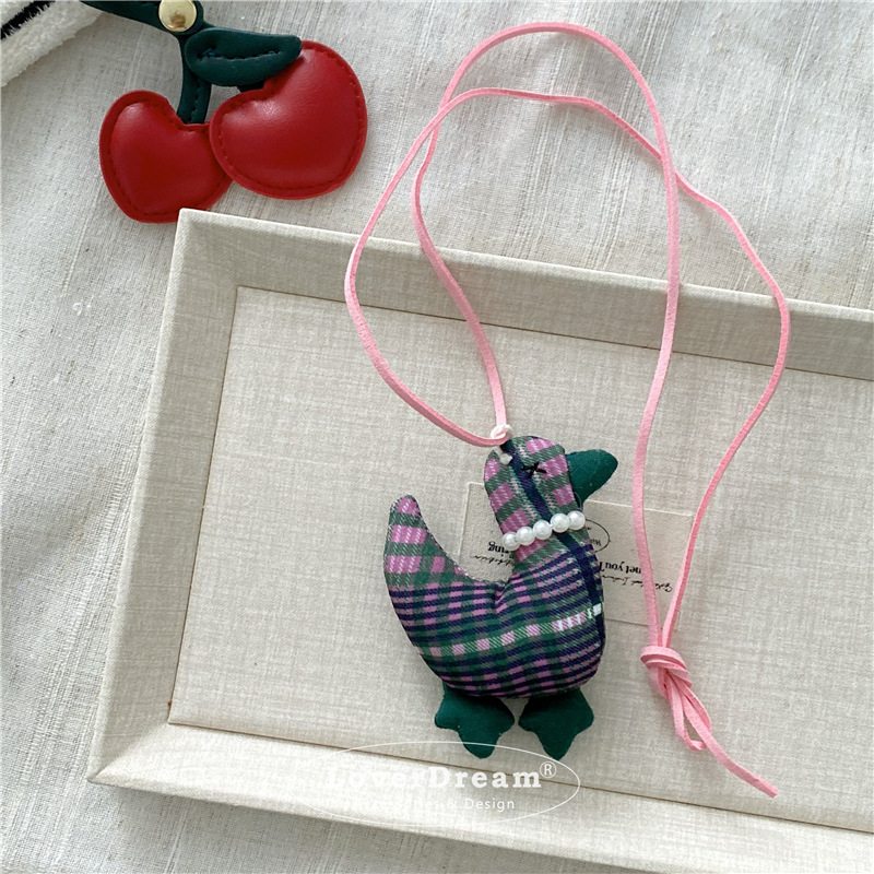 新登場!!★ネックレス★ぬいぐるみアクセサリー★首飾り★2色