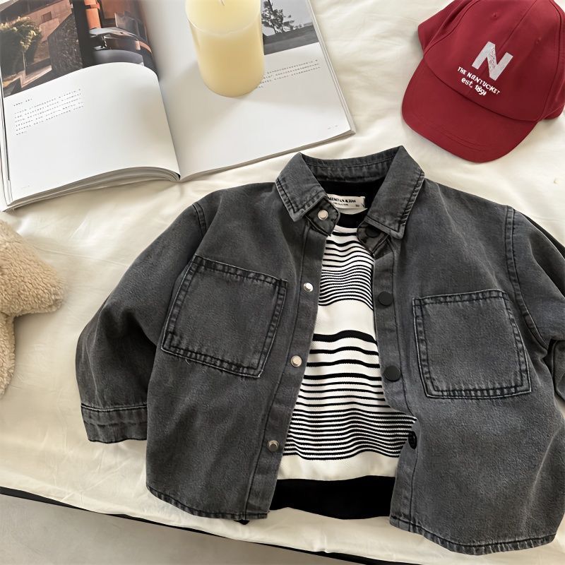2024新品★子供服 　デニムコート★90〜140