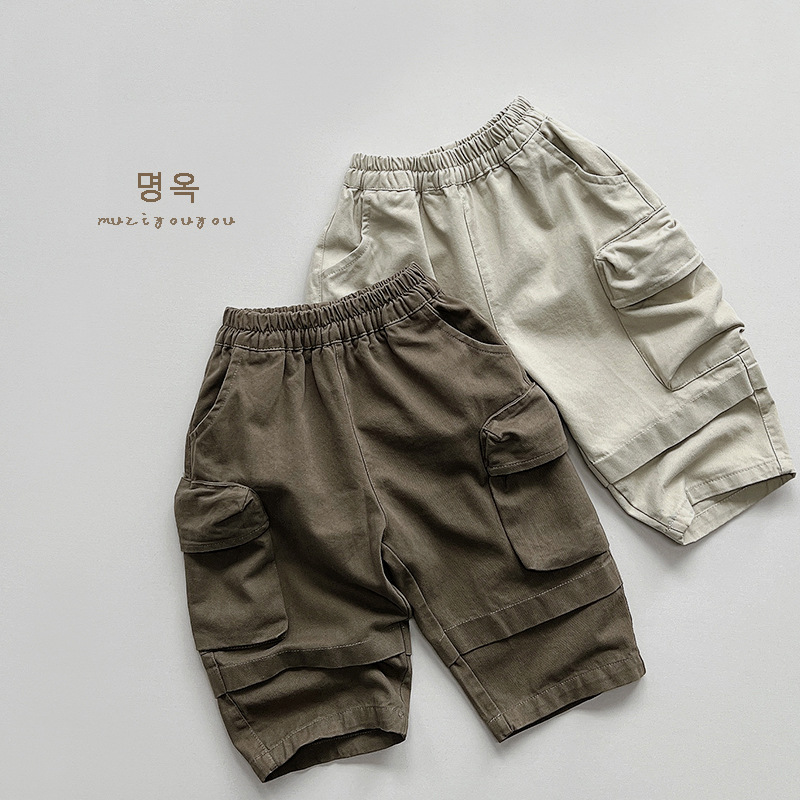 2024秋新入荷★子供服　ズボン★80cm〜130cm 2色