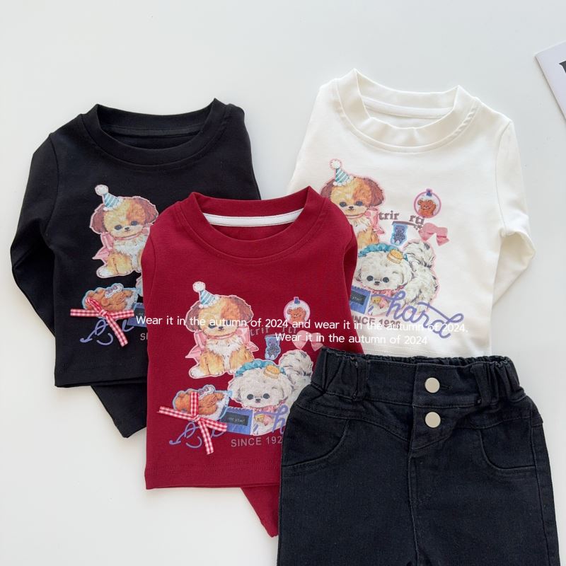 2024新作★子供服　トップス★90cm〜150cm 3色