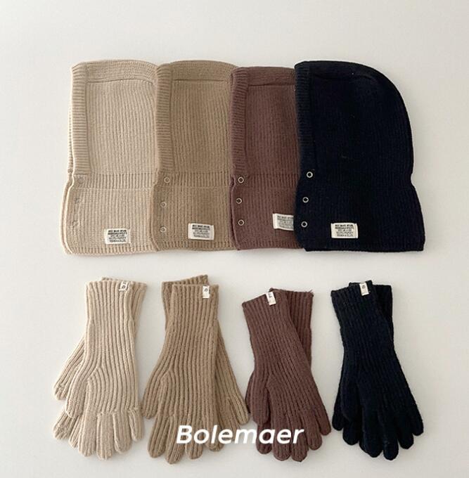 2024年新品★子供用★帽子&手袋分けて★ 5色