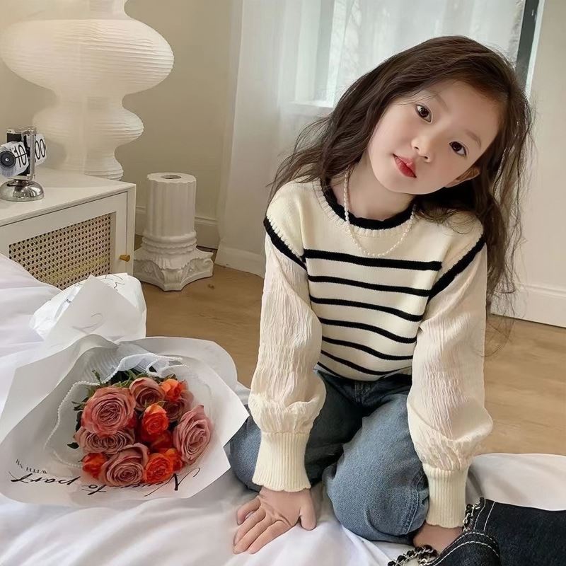 2024秋新作★子供服　トップス★90cm〜160cm 2色