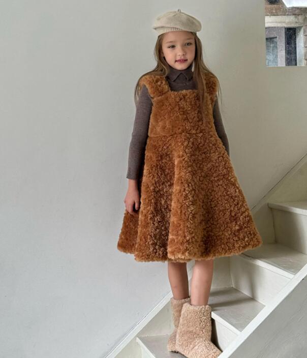 2024冬新品CL★子供服　ワンピース★90cm〜140cm