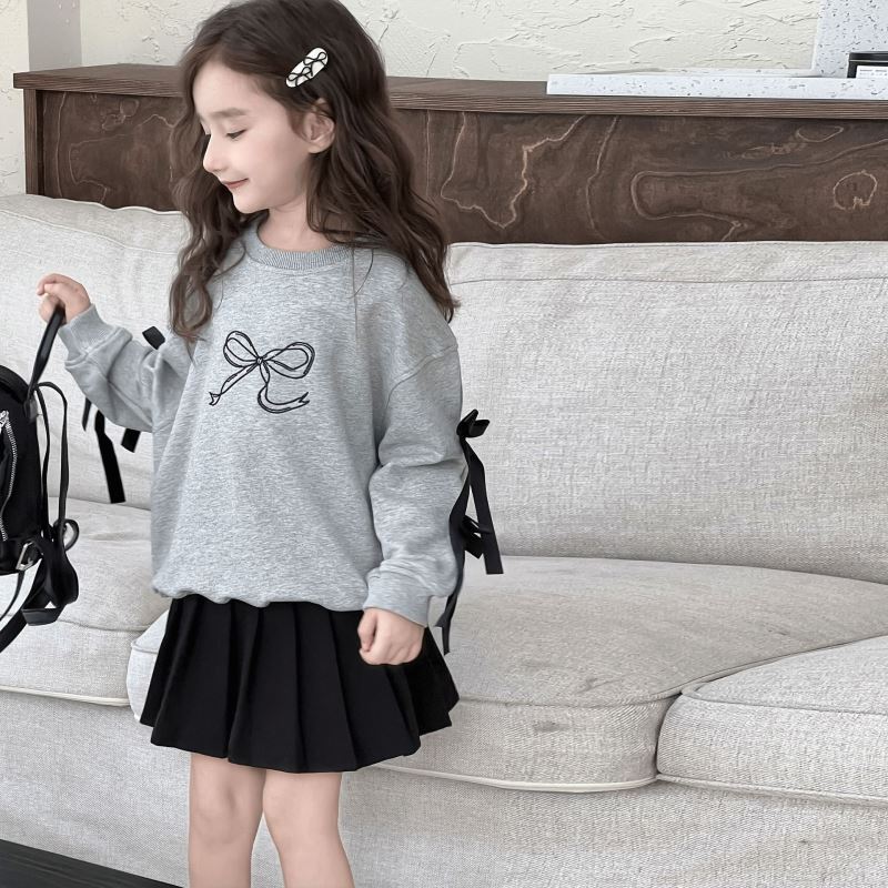 2024秋新作LM★子供服　トレーナー　トップス★90cm〜150cm 2色