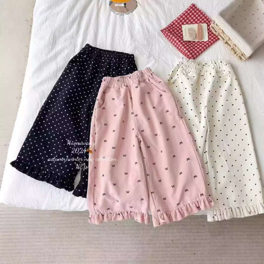 「2024」子供服★ズボン★ボトムス★韓国風子供服★3色90cm〜140cm