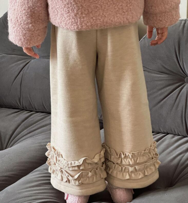 2024秋冬新品★子供服　ズボン★90cm〜150cm 2色