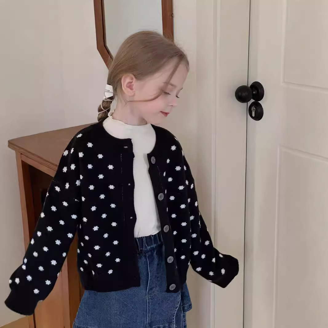 「2024」子供服★トップス★ニット★セーター★韓国風子供服★90cm〜140cm