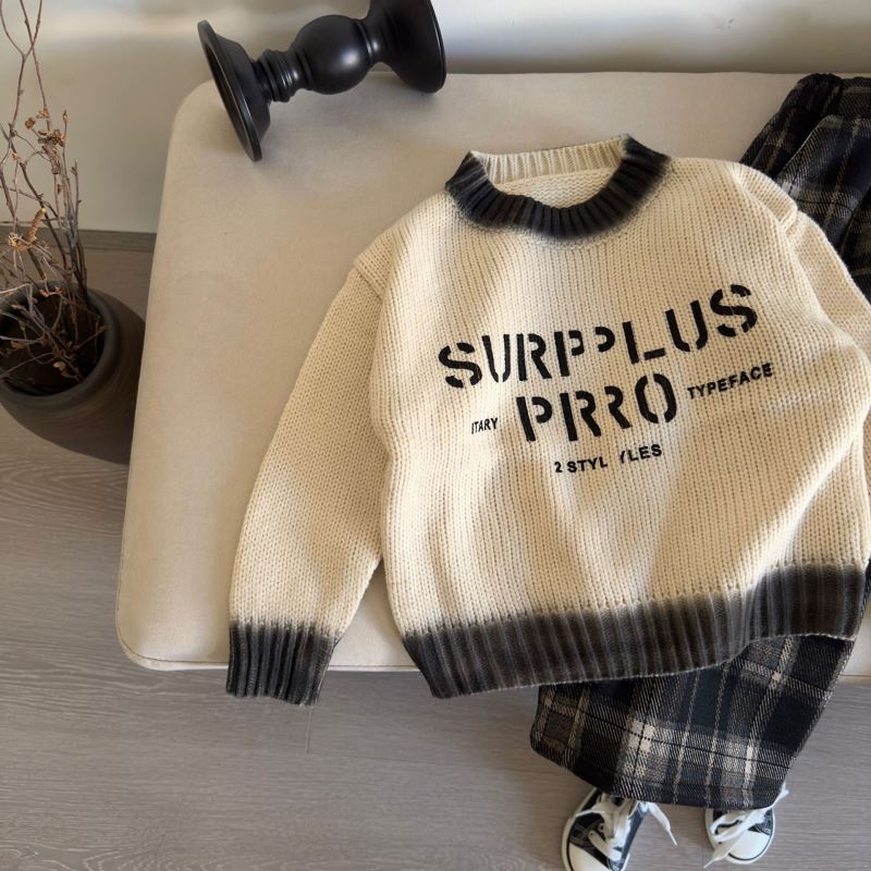 2024秋冬新★子供服　セーター&ズボン分けて★7/(90-100CM)〜15/(135CM)