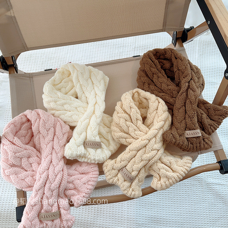 「2024」★子供用★マフラー★防寒★襟巻き★ネックウォーマー★キッズ★暖かい★4色