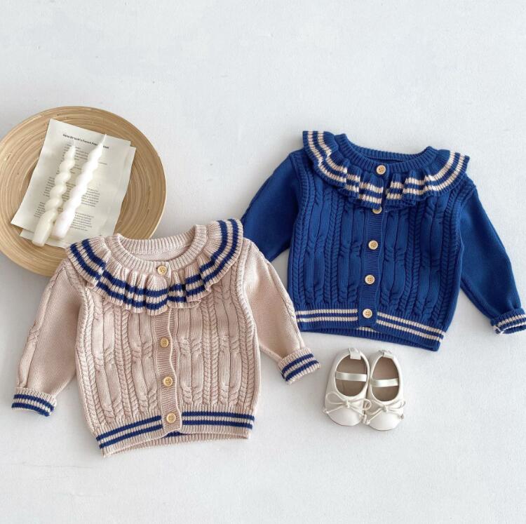 「2024」子供服★トップス★ニット★セーター★韓国風子供服★2色80cm〜130cm