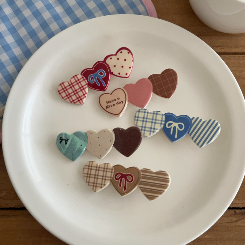 雑貨★子供用髪飾り　ヘアビン★アクセサリー★5色