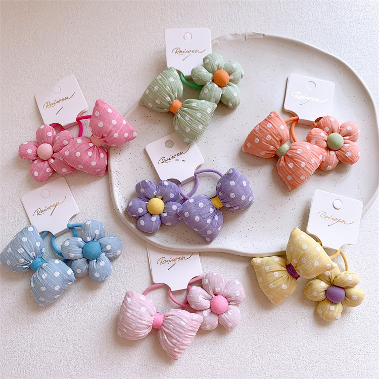 髪飾り★まとめ髪用★ヘアアクセサリー★子供用★ヘアゴム★可愛い