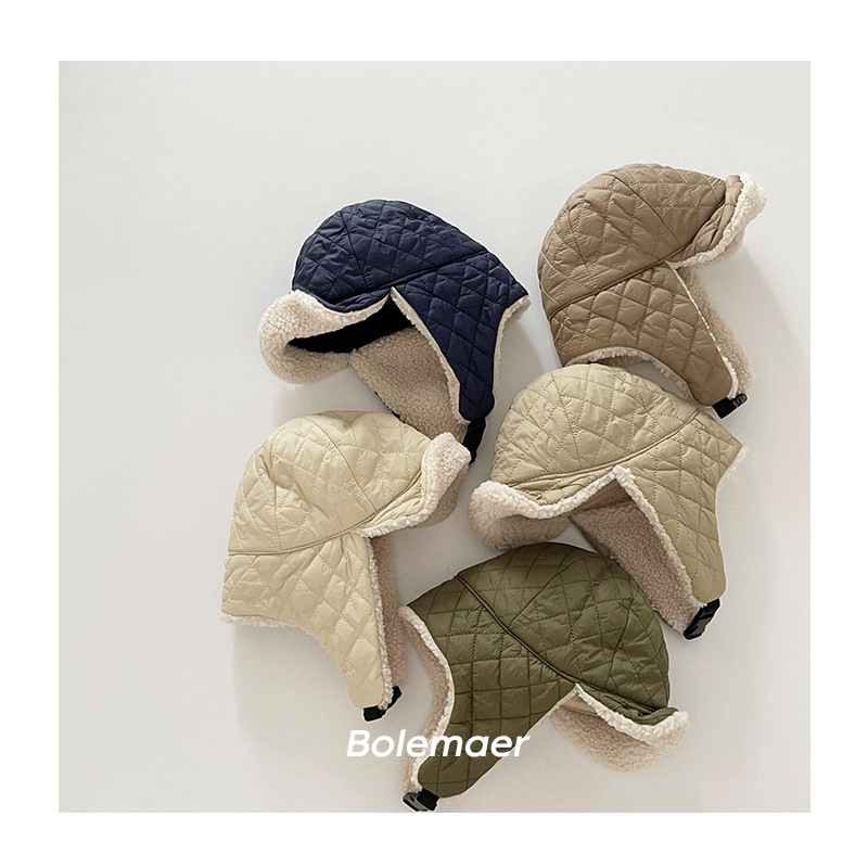 「2024」子供用★帽子★耳カバー★防寒★キッズ★暖かい★5色