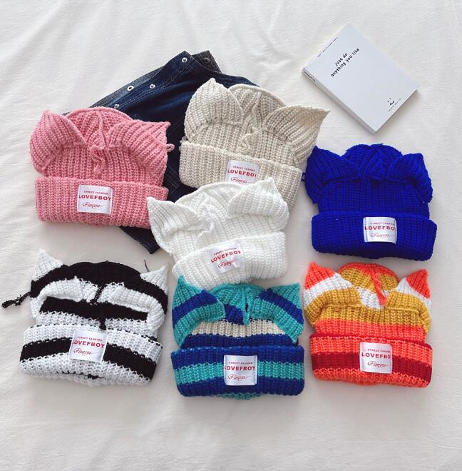 「2024」子供用★帽子★ニット帽子★防寒★キッズ★暖かい★13色