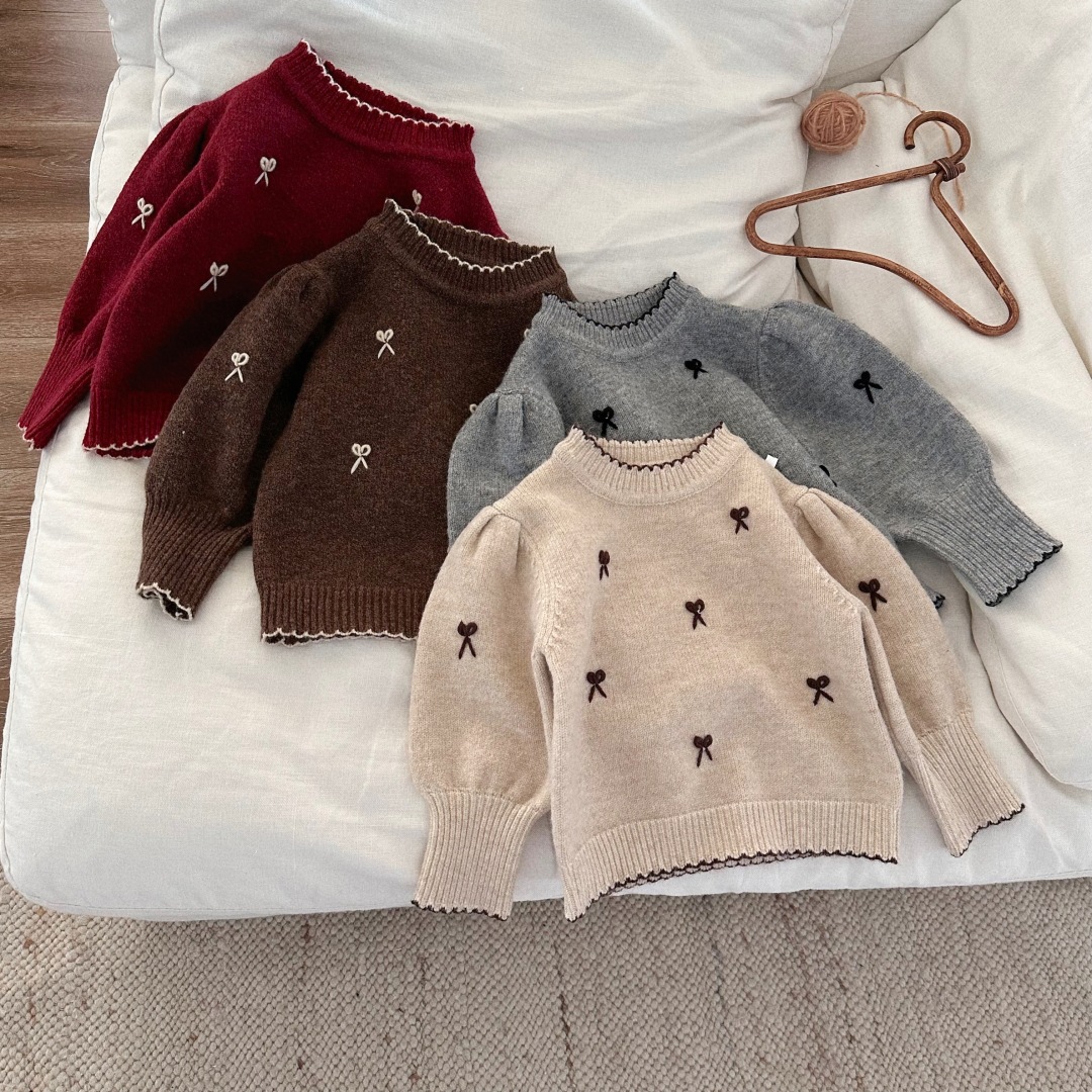 2024秋冬新品★子供服　セーター★90cm-130cm  4色