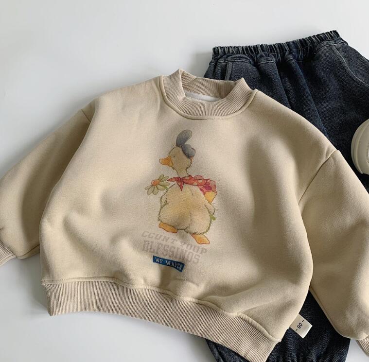 2024秋冬新作★子供服　パーカー　裏起毛★90cm〜140cm