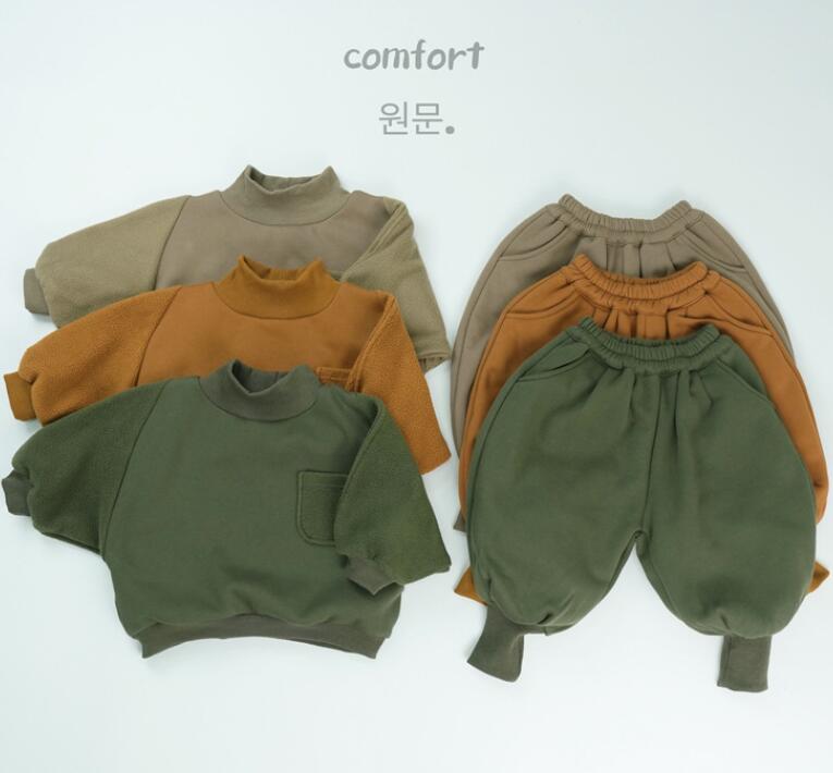 2024冬新入荷★子供服　セットアップ★80cm〜130cm 3色