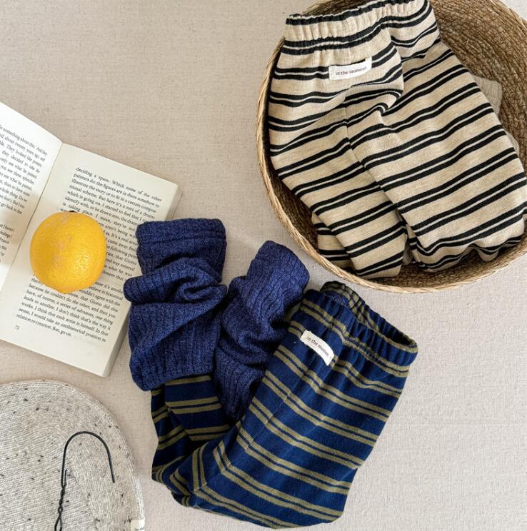 2024冬新入荷S★子供服　ズボン★80cm〜130cm 2色