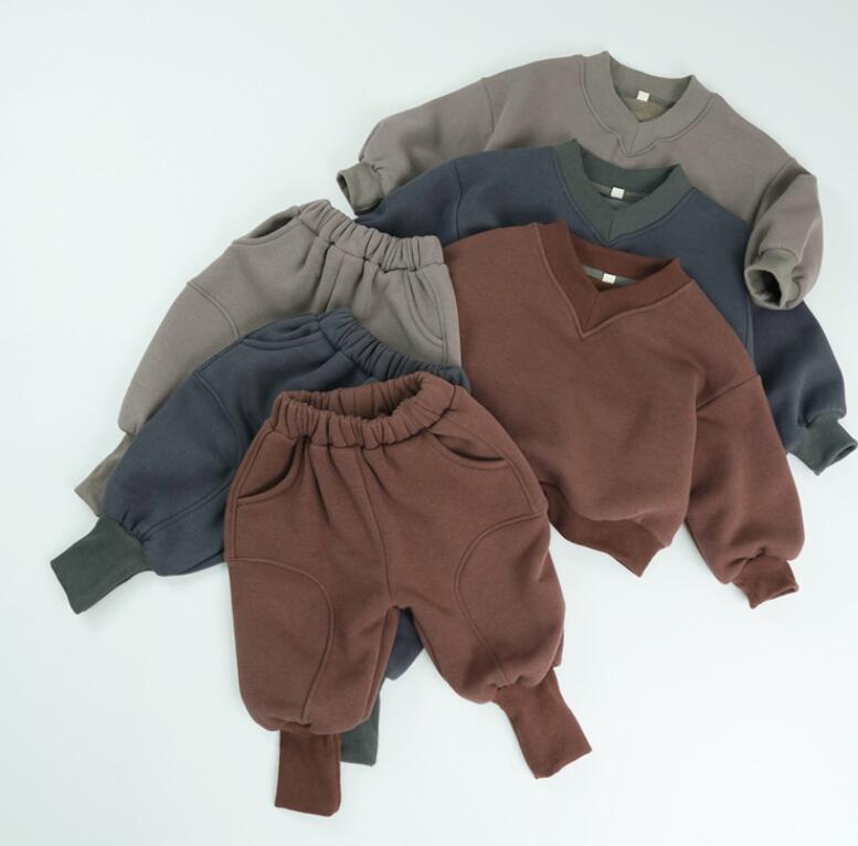 2024冬新入荷★子供服　セットアップ★80cm〜130cm 3色