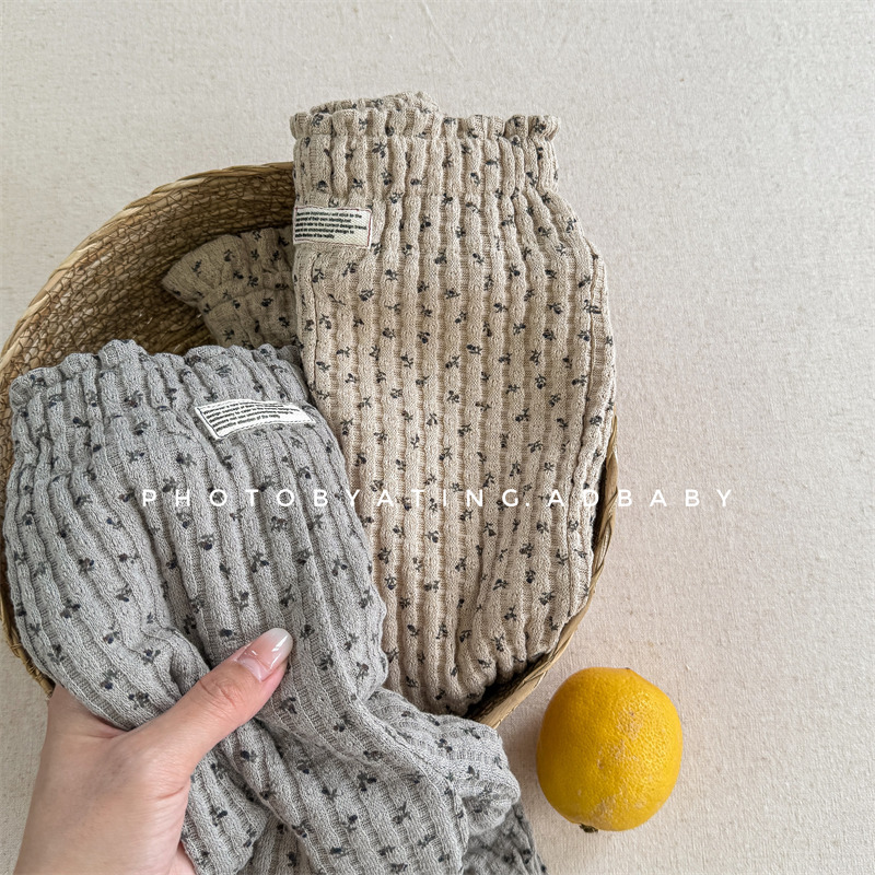 2024★秋冬新作★韓国風子供服★ズボン★裏起毛★80cm〜130cm 2色